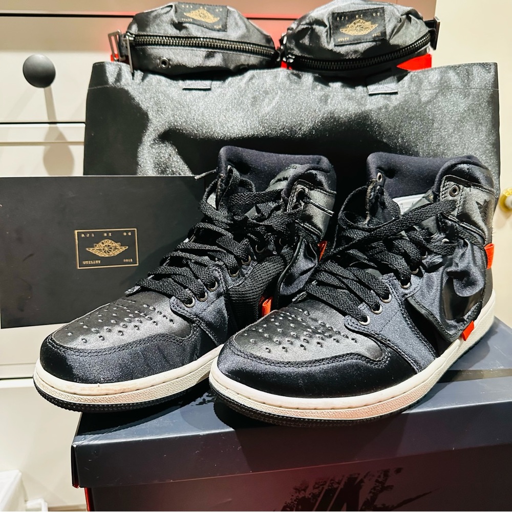 Sneakers Jordan 1 utility black